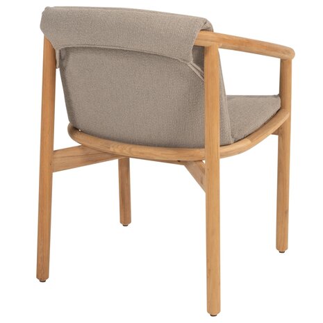 4 Seasons Outdoor Showroommodel 6 x Tess dining tuinstoel teak 4 Seasons Outdoor