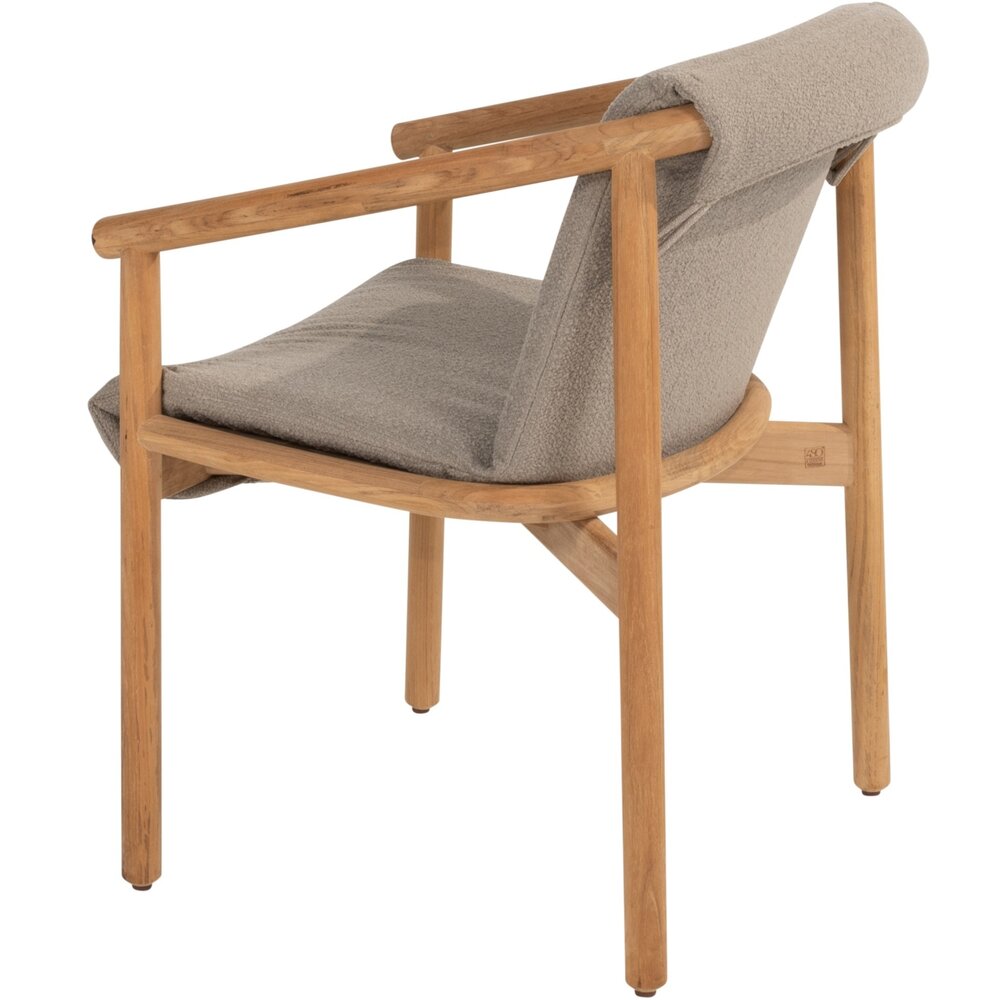 4 Seasons Outdoor Showroommodel 6 x Tess dining tuinstoel teak 4 Seasons Outdoor