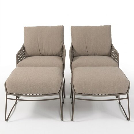 4 Seasons Outdoor Showroommodel Moretti lounge balkonset 4 delig rope terre 4 Seasons Outdoor 4 Seasons Outdoor Showroommodel Moretti lounge balkonset 4 delig rope terre 4 Seasons Outdoor