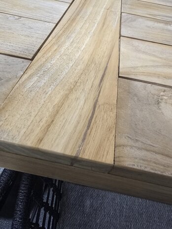 AVH-Collectie Showroommodel Krista dining tuintafel 160x95xH77,5 cm teak