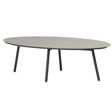 4 Seasons Outdoor Showroommodel Salute Mallorca low dining tuinset 220x105xH69 cm 4 delig keramiek terre 4 Seasons Outdoor 4 Seasons Outdoor Showroommodel Salute Mallorca low dining tuinset 220x105xH69 cm 4 delig keramiek terre 4 Seasons Outdoor