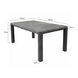 AVH-Collectie Showroommodel Darwin Bergamo dining tuinset 180x100xH75 cm 5-delig wit AVH-Collectie Showroommodel Darwin Bergamo dining tuinset 180x100xH75 cm 5-delig wit