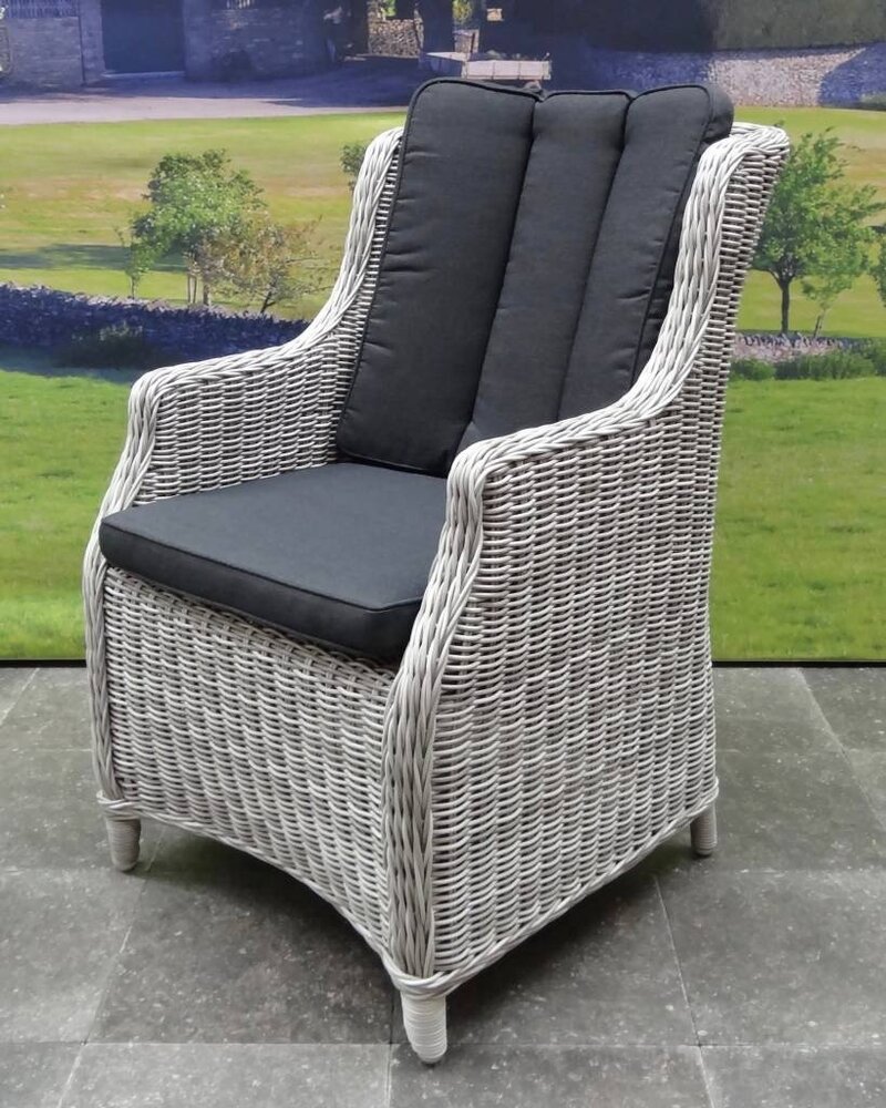 AVH-Collectie Showroommodel Darwin Bergamo dining tuinset 180x100xH75 cm 5-delig wit AVH-Collectie Showroommodel Darwin Bergamo dining tuinset 180x100xH75 cm 5-delig wit