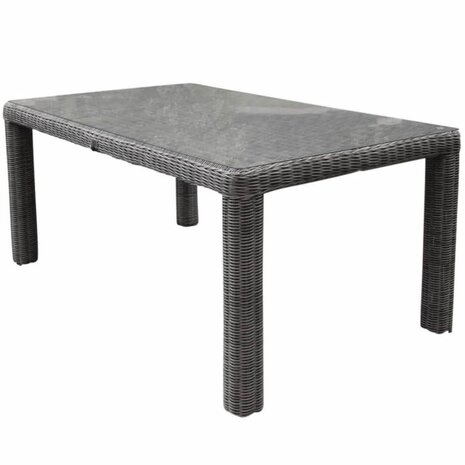 AVH-Collectie Showroommodel Bergamo dining tuintafel 148x88xH78 cm grijs AVH-Collectie Showroommodel Bergamo dining tuintafel 148x88xH78 cm grijs