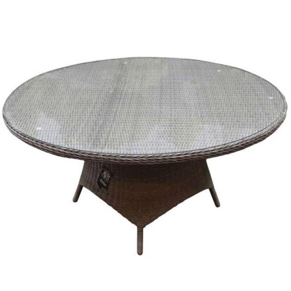 AVH-Collectie Showroommodel Riccione Menorca dining tuinset 150 cm rond verstelbaar 7-delig grijs AVH-Collectie Showroommodel Riccione Menorca dining tuinset 150 cm rond verstelbaar 7-delig grijs
