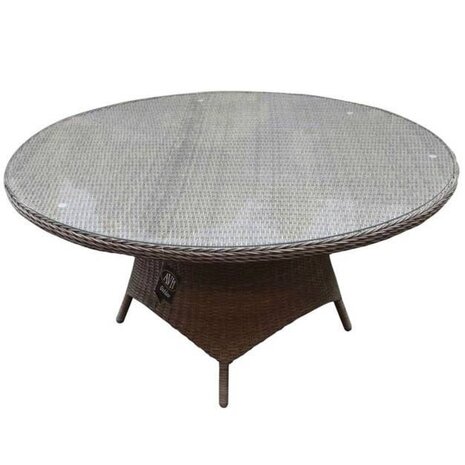 AVH-Collectie Showroommodel Riccione Menorca dining tuinset 150 cm rond verstelbaar 7-delig grijs AVH-Collectie Showroommodel Riccione Menorca dining tuinset 150 cm rond verstelbaar 7-delig grijs
