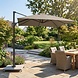Platinum Voyager T1 zweefparasol 250x250 cm taupe Platinum Voyager T1 zweefparasol 250x250 cm taupe