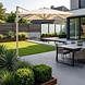 Platinum Voyager T1 zweefparasol 250x250 cm sandstone Ivory