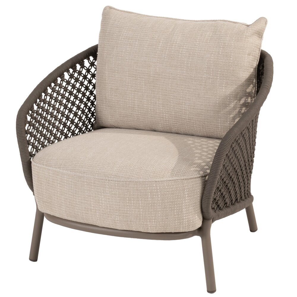 4 Seasons Outdoor Luco loungestoel mocca 4 Seasons Outdoor 4 Seasons Outdoor Luco loungestoel mocca 4 Seasons Outdoor