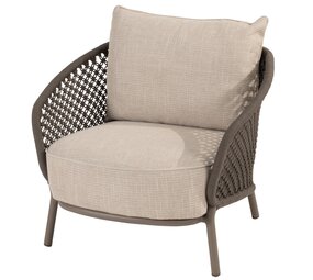 4 Seasons Outdoor Luco loungestoel mocca 4 Seasons Outdoor 4 Seasons Outdoor Luco loungestoel mocca 4 Seasons Outdoor