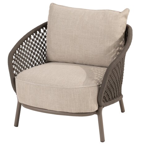 4 Seasons Outdoor Luco loungestoel mocca 4 Seasons Outdoor 4 Seasons Outdoor Luco loungestoel mocca 4 Seasons Outdoor