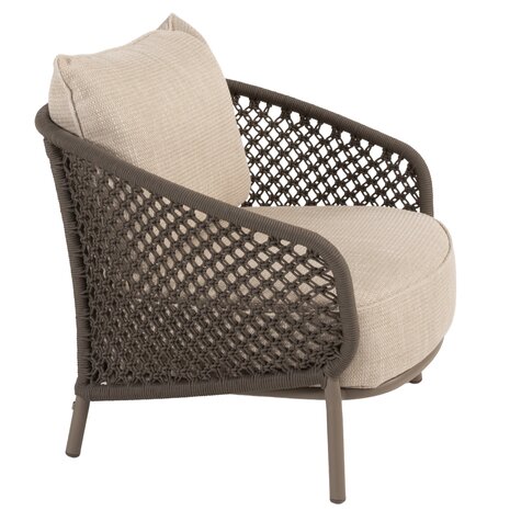 4 Seasons Outdoor Luco loungestoel mocca 4 Seasons Outdoor 4 Seasons Outdoor Luco loungestoel mocca 4 Seasons Outdoor