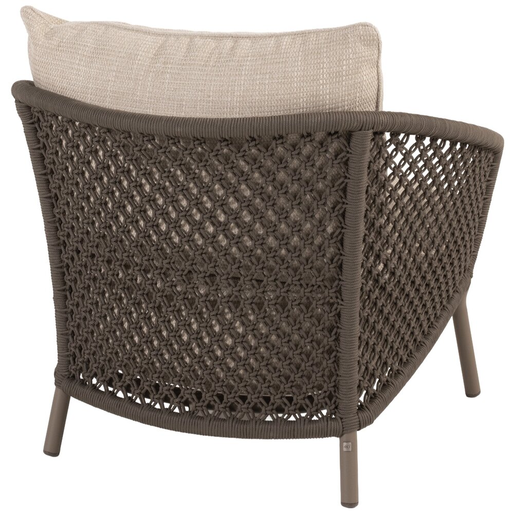 4 Seasons Outdoor Luco loungestoel mocca 4 Seasons Outdoor 4 Seasons Outdoor Luco loungestoel mocca 4 Seasons Outdoor