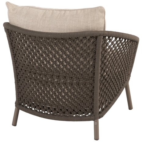 4 Seasons Outdoor Luco loungestoel mocca 4 Seasons Outdoor 4 Seasons Outdoor Luco loungestoel mocca 4 Seasons Outdoor