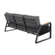 AVH-Collectie Showroommodel Minnesota stoel bank loungeset 4 delig aluminium antraciet rope AVH-Collectie Showroommodel Minnesota stoel bank loungeset 4 delig aluminium antraciet rope
