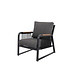 AVH-Collectie Showroommodel Minnesota stoel bank loungeset 4 delig aluminium antraciet rope AVH-Collectie Showroommodel Minnesota stoel bank loungeset 4 delig aluminium antraciet rope