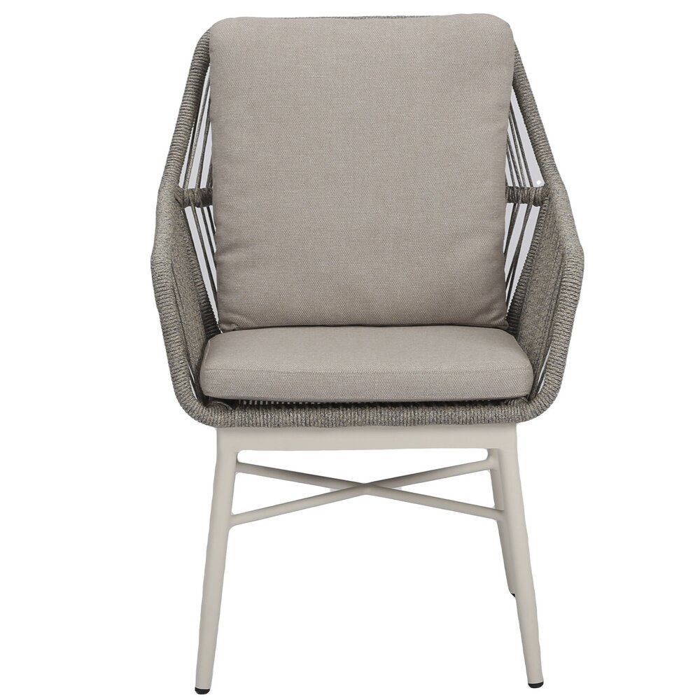 AVH-Collectie Showroommodel 5 x Tivoli dining tuinstoel natural sand rope latte AVH-Collectie Showroommodel 5 x Tivoli dining tuinstoel natural sand rope latte