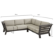 4 Seasons Outdoor Showroommodel Meteoro hoek loungeset 3-delig antraciet 4 Seasons Outdoor 4 Seasons Outdoor Showroommodel Meteoro hoek loungeset 3-delig antraciet 4 Seasons Outdoor