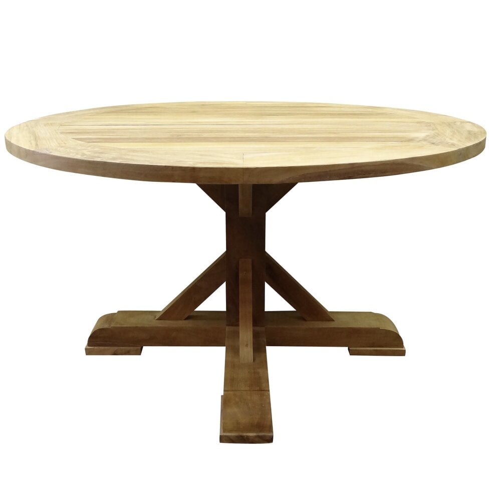 AVH-Collectie Showroommodel Xena dining tuintafel 140 cm rond teak