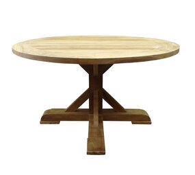 AVH-Collectie Showroommodel Xena dining tuintafel 140 cm rond teak