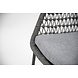 4 Seasons Outdoor Showroommodel Babilonia dining tuinstoel Mid grey 4-Seasons Outdoor