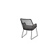 4 Seasons Outdoor Showroommodel Babilonia dining tuinstoel Mid grey 4-Seasons Outdoor