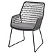 4 Seasons Outdoor Showroommodel Babilonia dining tuinstoel Mid grey 4-Seasons Outdoor