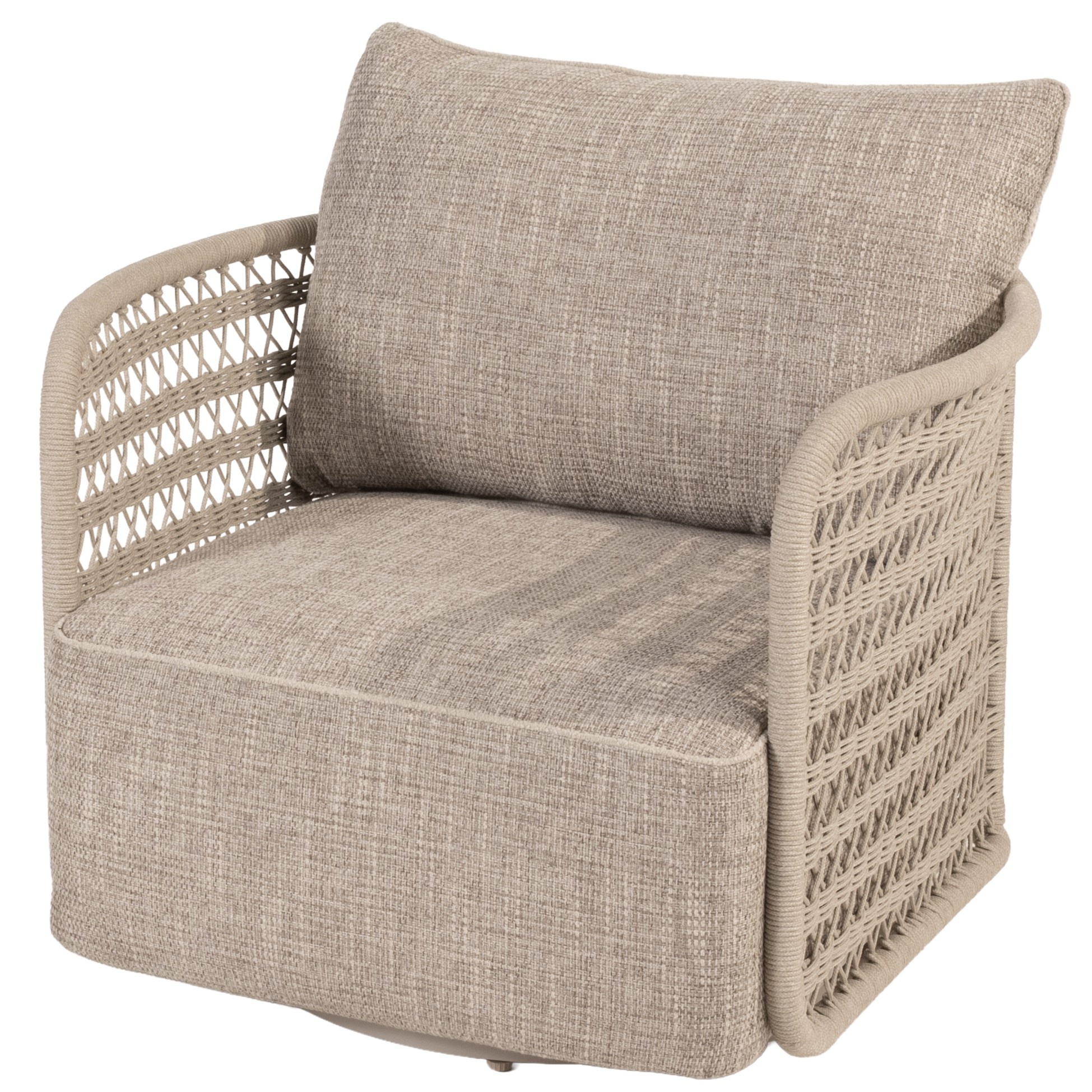 4 Seasons Outdoor Nova lounge draaistoel linen 