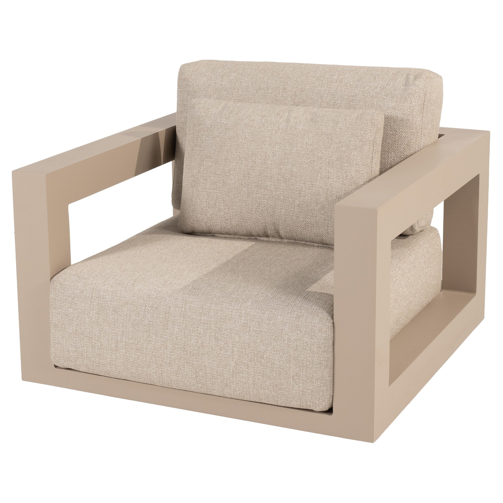 4 Seasons Outdoor Metropolitan loungestoel latte 