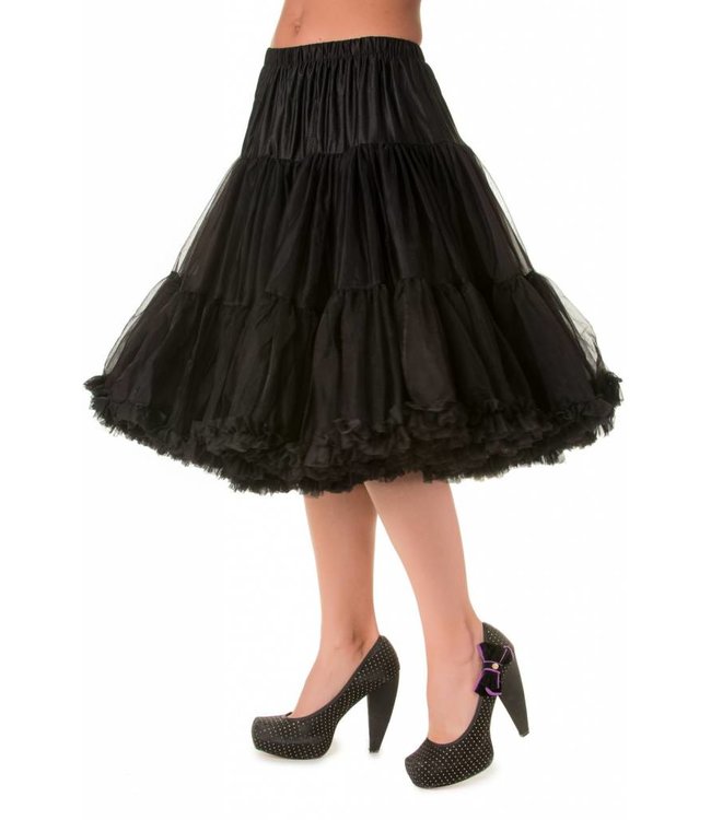 Schaar Beperking beschermen Banned 50s Lifeform Petticoat Long Black 27' - Looks like vintage