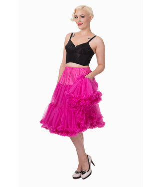 Banned Banned Lifeform Petticoat Hot Pink 27'