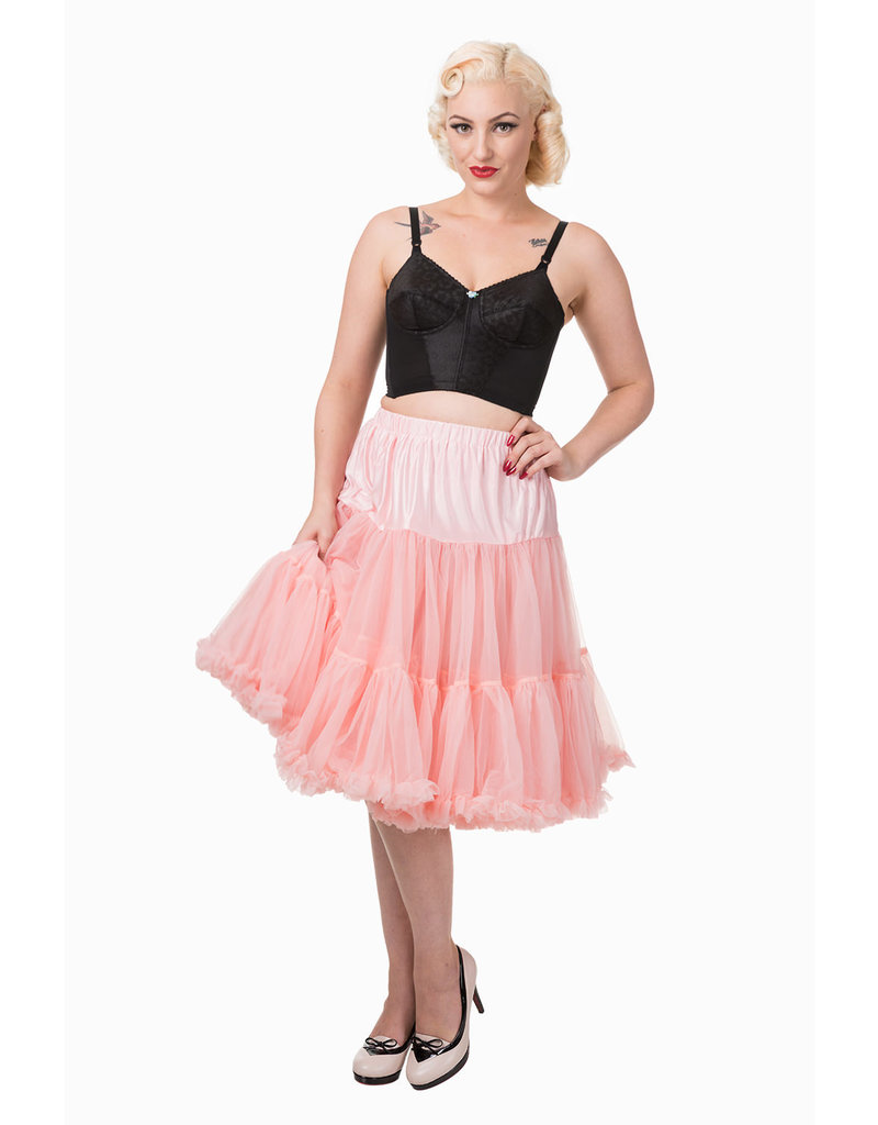 Banned Banned Lifeform Petticoat Coral Pink 27'