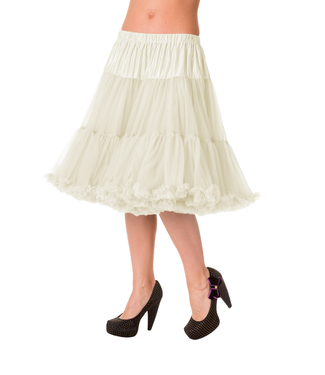 Banned Banned Starlite Petticoat Ivory 23'