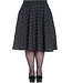 Hell Bunny SPECIAL ORDER Hell Bunny Peebles Green Tartan Skirt