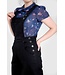 Hell Bunny SPECIAL ORDER Hell Bunny 1940s Elly May Dungarees Black