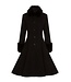 Hell Bunny SPECIAL  ORDER Hell Bunny Capulet Coat Black