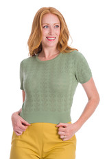 Banned SPECIAL ORDER Dancing Days Nautical Top Green