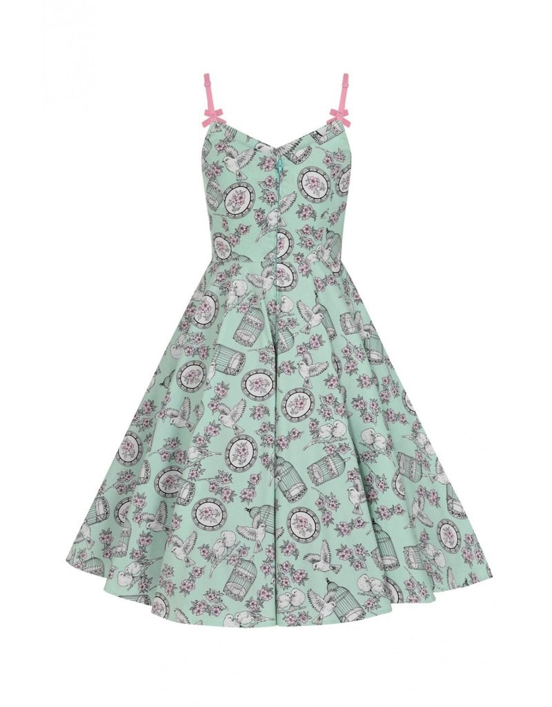 Hell Bunny SPECIAL ORDER Hell Bunny Birdcage Dress Mint