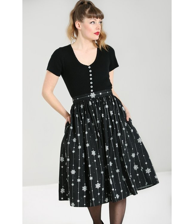 Hell Bunny Hell Bunny Belle Snowflake Skirt