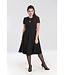 Hell Bunny Hell Bunny 1940s Riley Swing Dress Black