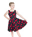 Hearts and Roses Hearts & Roses Black Cherry Kids Dress