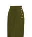 Hell Bunny SPECIAL ORDER Hell Bunny Ginger Swing Trousers Khaki