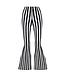 Hell Bunny Hell Bunny Gaspar Striped Flared Trousers