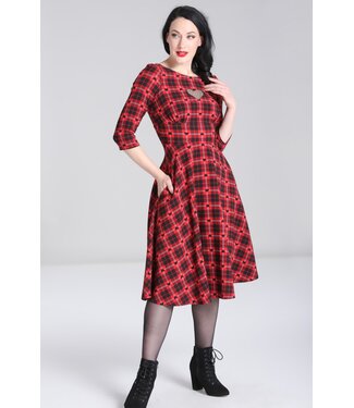 Hell Bunny Hell Bunny 1950s Date Night Midi Dress