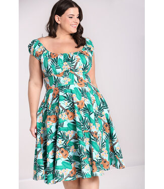 Hell Bunny SPECIAL ORDER Hell Bunny 50s Ukulele Tropical Dress