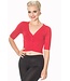 Hell Bunny Dancing Days Sweet Dreamer Cardigan Red