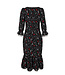 Hell Bunny SPECIAL ORDER Hell Bunny Fangs & Roses Lilith Maxi Dress