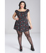 Hell Bunny SPECIAL ORDER Hell Bunny Fangs & Roses Lilith Mini Dress