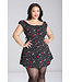 Hell Bunny SPECIAL ORDER Hell Bunny Fangs & Roses Lilith Mini Dress