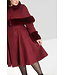 Hell Bunny SPECIAL ORDER Hell Bunny Capulet Coat Burgundy